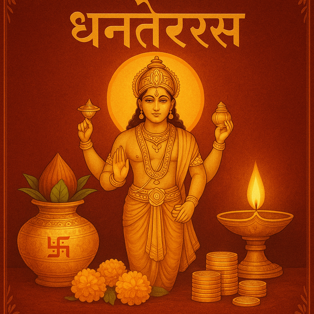 Dhanteras puja vidhi 2025 in hindi