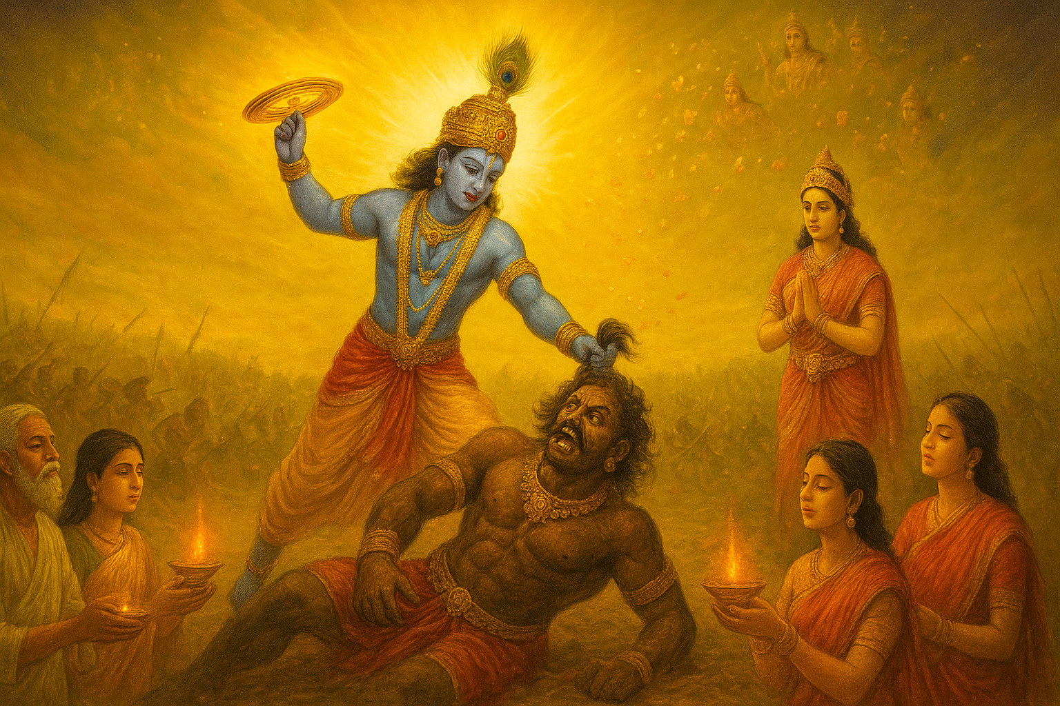 Narak chaturdashi puja vidhi